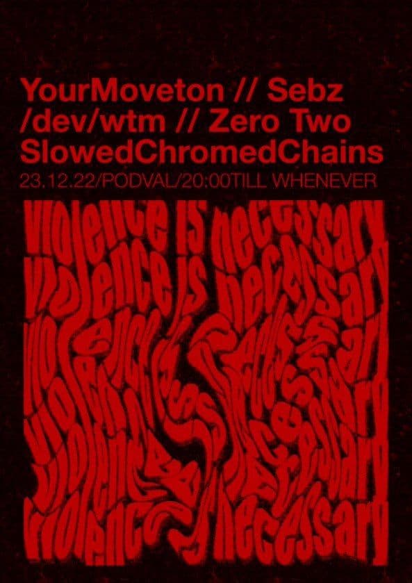 EVNT02: Violence is Necessary vol.2 - event cover image