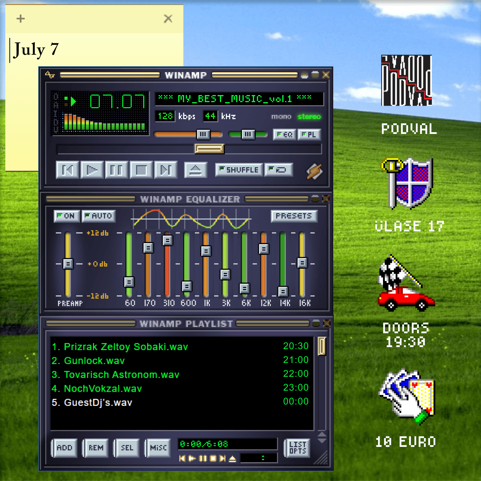 EVNT05: my_best_music_vol.1 - event cover image