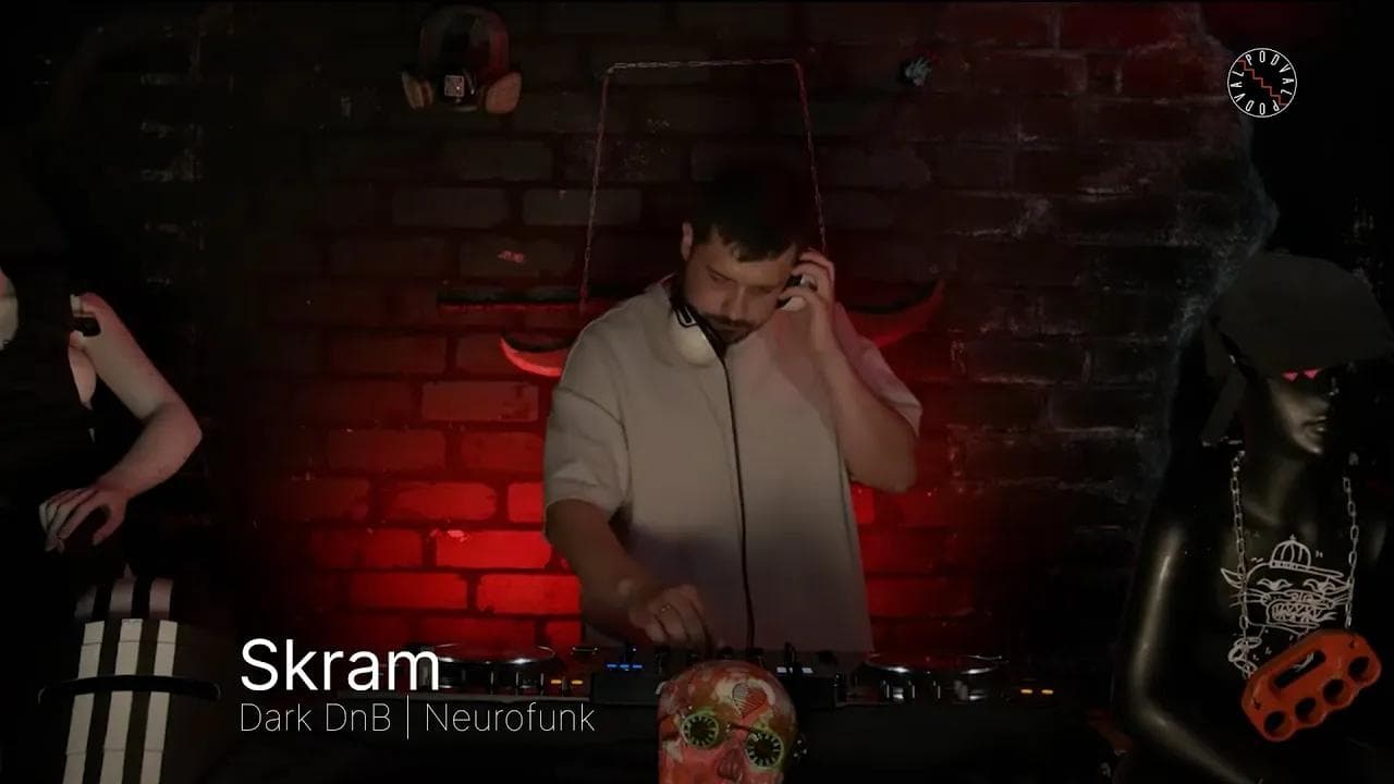 Podval SET12: Skram | Dark DnB | Neurofunk - video cover image