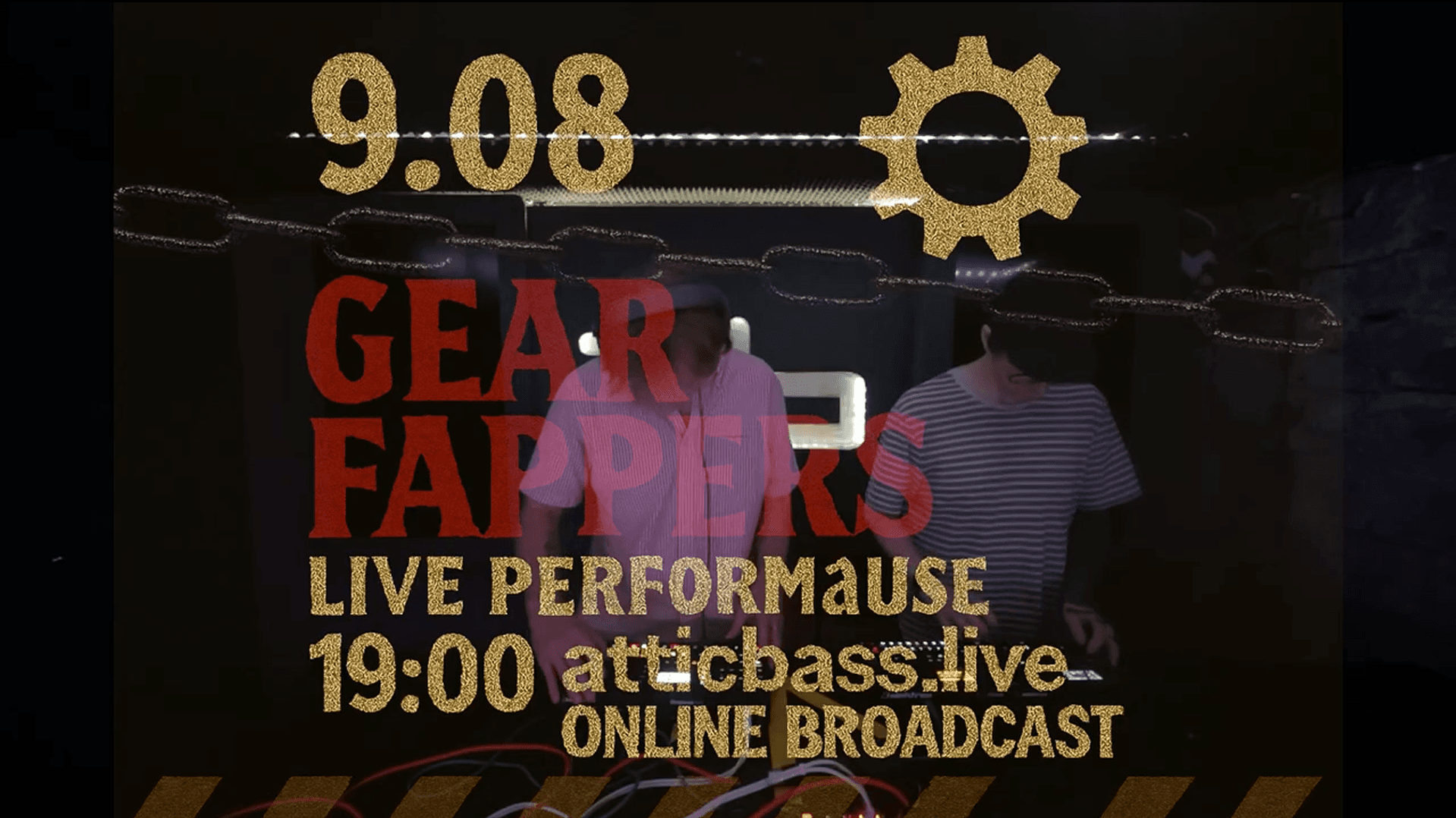 Gear Fappers LIVE: Minimal, Dark & Techno Modular Jam - gearfapper cover image