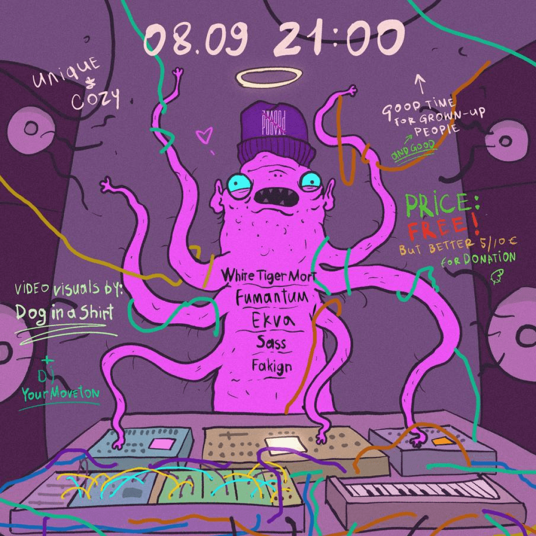 EVNT07: Synth Lords: Live Electronic Music Party - event cover image